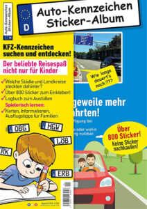 Kennzeichen Sticker-Sammelalbum